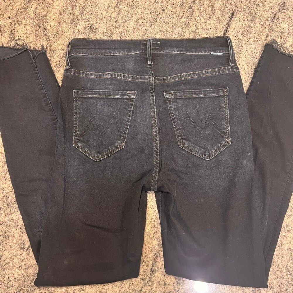 MOTHER Denim | Size 25 | The Stunner | Dark/Black